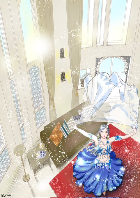 ベリーダンスのtwitterイラスト検索結果 古い順