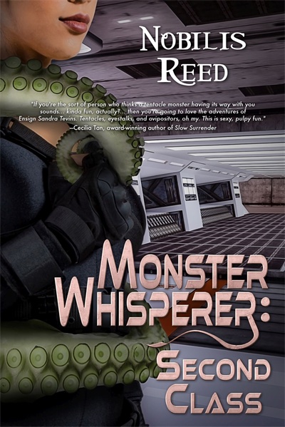 circletpress's tweet photo. If you missed the RT earlier, this is not a drill! The sequel to Nobilis Reed's consentacle space opera, Monster Whisperer, is out now! Monster Whisperer: Second Class, everywhere books are sold (or downloaded)! https://t.co/qJo1XuNoBR