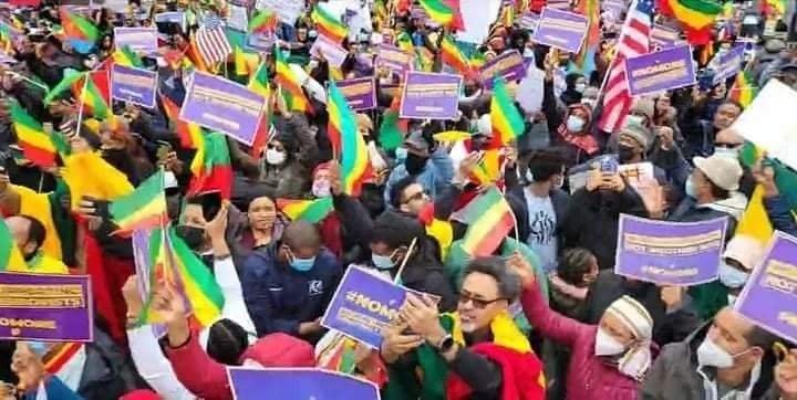 danielkibret's tweet photo. ሚልዮኖች ኢትዮጵያውያን ትናንት ምድሪቱን በእውነት መዶሻ አንቀጥቅጠዋታል። በዳያስፖራ እና በዳያንቆራ መካከል ያለውን ልዩነት በግልጽ  አሳይተዋል። ዳያስፖራ ለእውነት በጽናት ይቆማል። ዳያንቆራ ለውሸት በፍርሃት ይንከባለላል። #NoMore https://t.co/ZmPWETUIHK