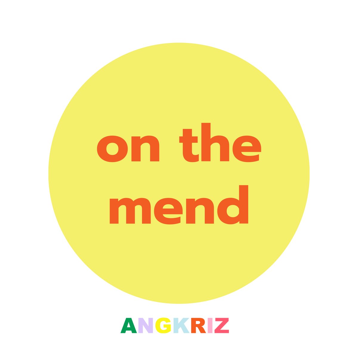 AngkrizAcademy's tweet photo. สำนวน on the mend เอาไว้บอกเวลาอาการดีขึ้นหลังจากป่วย สามารถจำเก็บไว้ใช้ได้เลยค่ะ

นิยามคือ on the mend = becoming healthy after an illness (source: Cambridge Dictionary)

ตัวอย่างการนำไปใช้
She's still in the hospital, but she's definitely on the mend.

#Angkriz https://t.co/kZLYkLKYpC