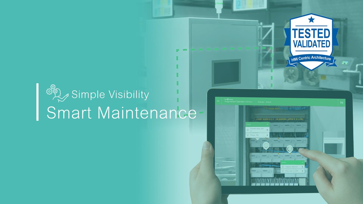 ProfaceGlobal's tweet photo. Enable to introduce AR(Augmented Reality) technology to your factory quickly. Get started now by using validated PS6000 + Blue Open Studio with EcoStruxure™ Augmented Operator Advisor.
Let's download the leaflet from here.
https://t.co/MFt7TtvGVV
#HmiCentric #proface #hmi https://t.co/hfrT32FYaq