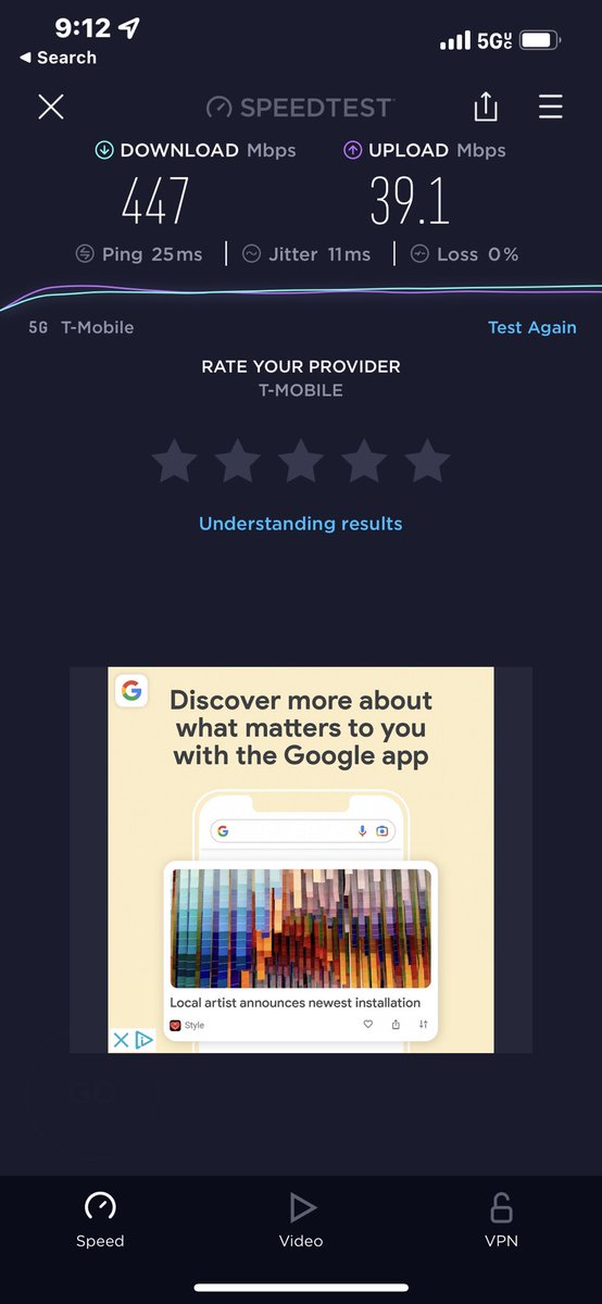 BlogFromAmerica's tweet image. シカゴ到着。明後日の夜はシカゴの郊外のホテルから、シンガポールで開催の不動産投資関連のセミナーを、3時間半、Zoomで同時通訳する。iPhoneの5G通信を使うが、不安定なWiFiを介せず、直接iPhoneとMS  SurfaceをUSBで繋いで、行う。
これだけ5G通信速度があれば、速度的には大丈夫だろう。