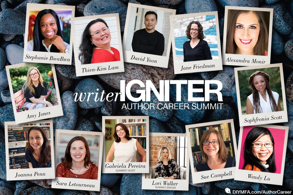 wendyluwrites's tweet photo. This month, I’m featured in @DIYMFA's #WriterIgniter Author Career Summit, where I talk about developing a career in journalism, setting boundaries for self-care, and more. You can catch the full interview series (for free) below: https://t.co/iZRQcyJVp9 https://t.co/pbz94dMOqg