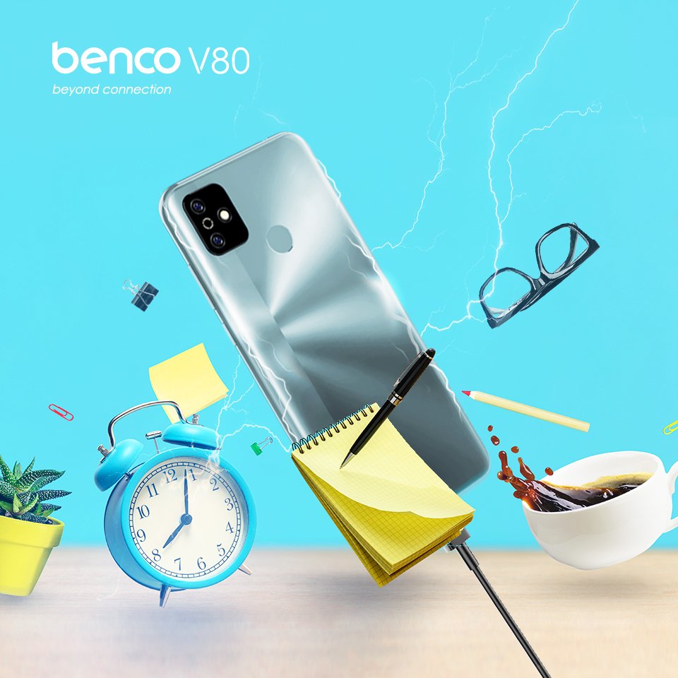 bencoMobileMG's tweet photo. Power up for the new day! Make it an efficient Monday. #bencoV80 5000mAh durable battery

#benco #beyondconnection
#DareToGoBeyond
#bencoMobileMadagascar https://t.co/SjNGR9YAvT