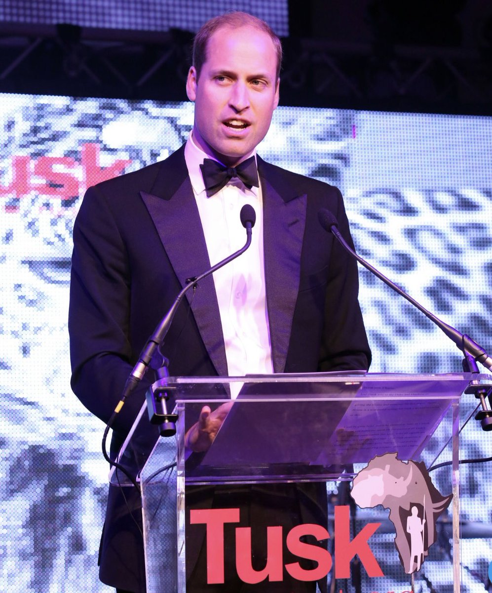 📌 Monday 21/11/21 6pm GMT  The Duke of Cambridge will attend the annual Tusk Awards celebrating Africa’s conservation leaders.  Five of Africa’s conservation luminaries will be honoured #ForAllTheyDo to advance conservation.