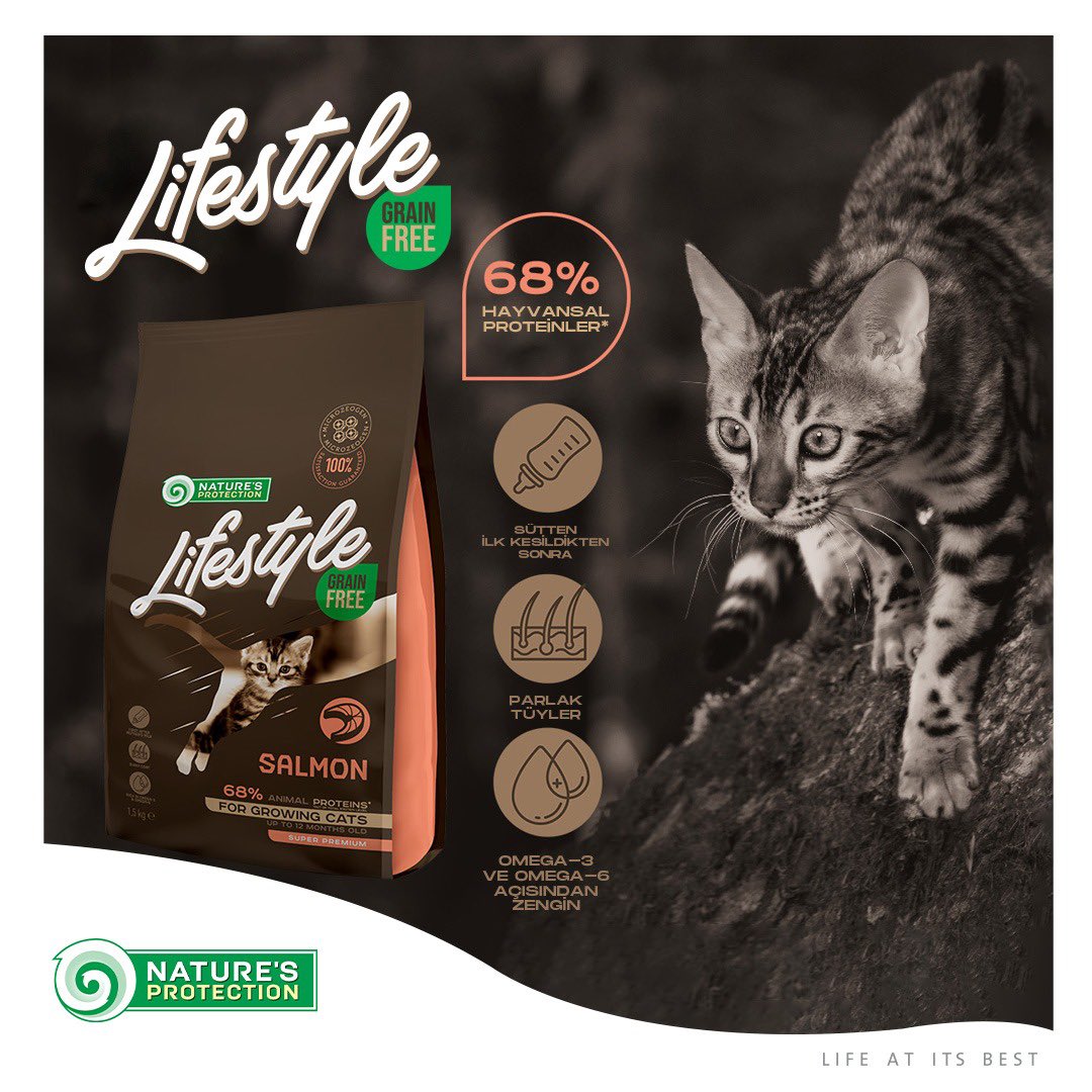 Yavru kediler çok hassastır!
Nature’s Protection Lifestyle, buğday içermeyen formülüyle alerji riskini azaltmaya yardımcı olur.
.
.
.
#naturesprotection #naturesprotectiontr