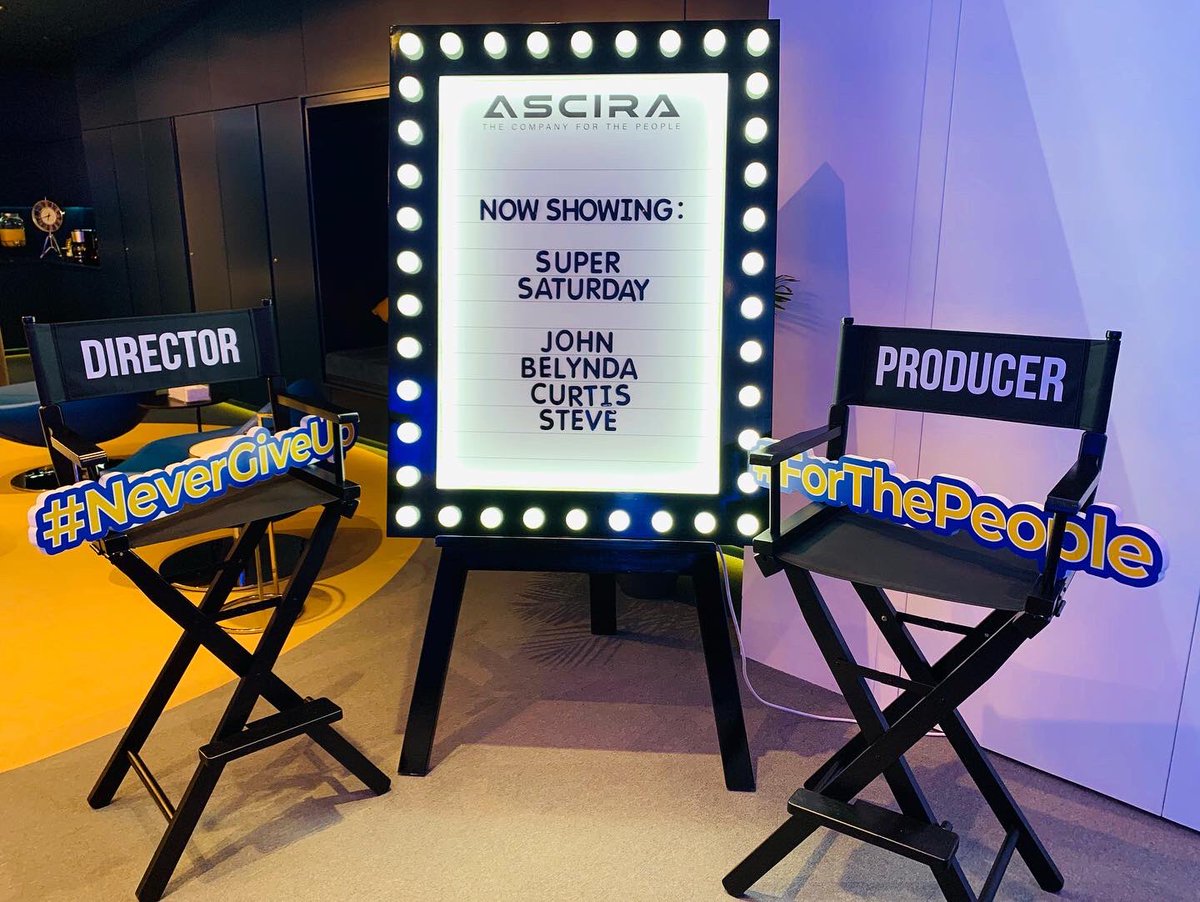 ASCIRA_Official's tweet photo. Our FIRST Virtual Live Super Saturday was a grand success! We are super grateful for all those who joined us. Here’s a glimpse of the behind the scenes from the event💫 Stay tuned for more to come on https://t.co/fCXK3V8kSo
#ASCIRA #VirtualReality #LiveEvent #BeyondaBillion #BTS https://t.co/PvjilxElKr