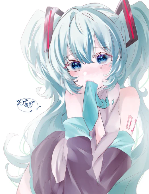 #いいツインテールの日
といえばミクさん 