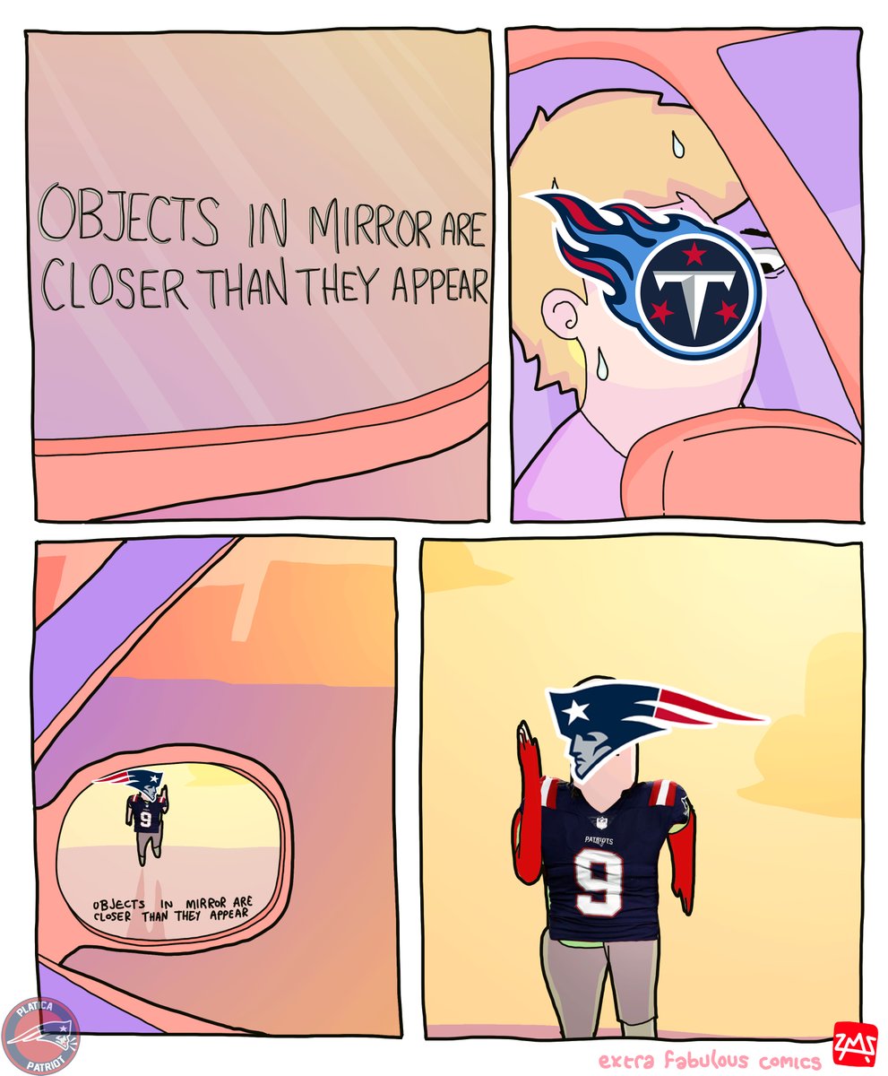 PlaticaPatriot's tweet photo. Cerramos el domingo lideres de la division y terceros en la conferencia, como hemos visto la carrera en la AFC esta para cualquiera, no hay que adelantarnos y toca ir 1 juego a la vez 😏😏
#ForeverNE | #NFL | #OnToTennessee https://t.co/8zg9n6cx6w