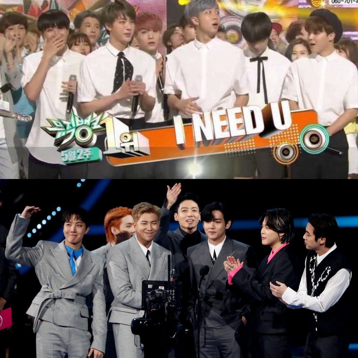 LrzMary's tweet photo. Look how far u've come Babies 🤧 I'm so happy for you @BTS_twt ,,u deserves all the good things in life 💜 #MyUniverseAMAs #BTS_twt #ARMYxAMAs #BTSPavedTheWay https://t.co/3ghSyeRHEX