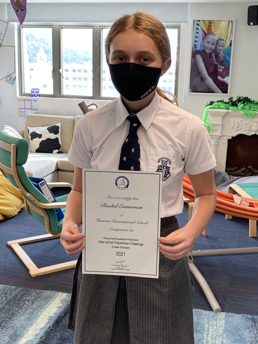 Congratulations to Aryaa and Natasha for being highly commended in the HK Specimen Drawing Competition and to Rachel for competing in the Inter-school Equestrian Challenge! Looking forward to more wonderful achievements in the rest of the term!