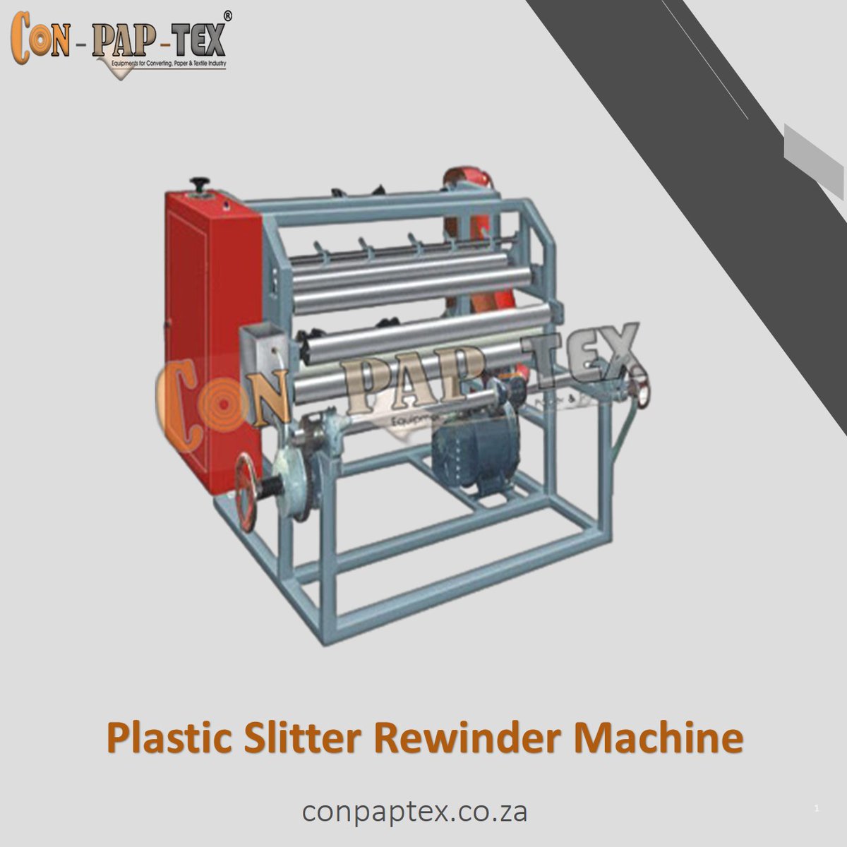 conpaptex.co.za/plastic-slitte…
CONPAPTEX organization Plastic Slitter Rewinder Machines along Timing Belt management for noise-free even in work. Machine ensures thorough slitting of rolls with consistent flawless standard and always line speed.