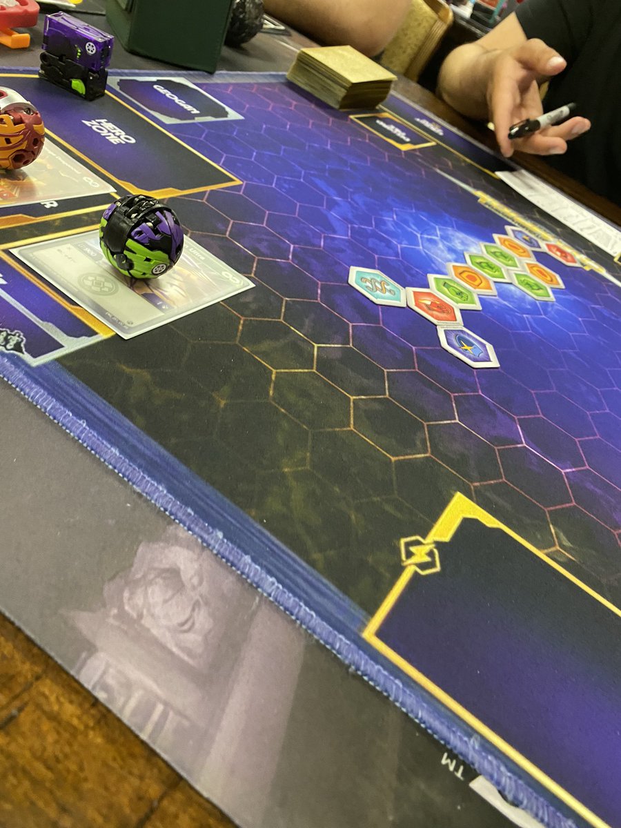 VivaLaHunt's tweet photo. Had a wonderful Tourney @multiverse_satx 
Congrats to our top 3 decks;
1.Darkus Gear cheese (Hunt)
2.Serp vestroyer (Greg)
3. Geogan Spam (Valoo) https://t.co/B0PuiZ7Bt3