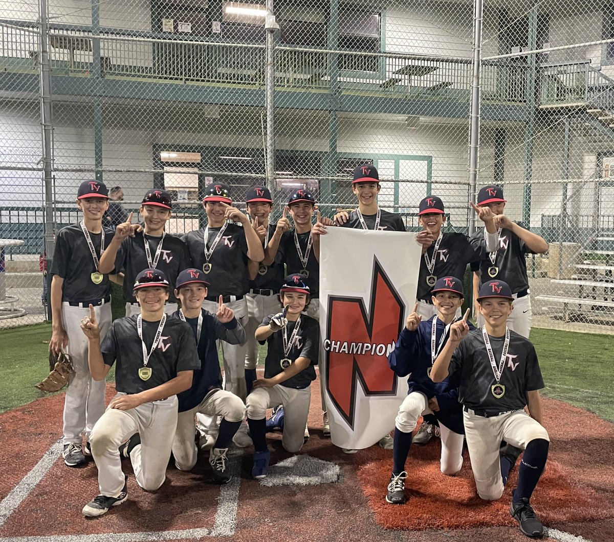 Closing out the fall season on top. Congratulations to our TVBR 13’s for winning the 2021 NCTB Fathead Classic
