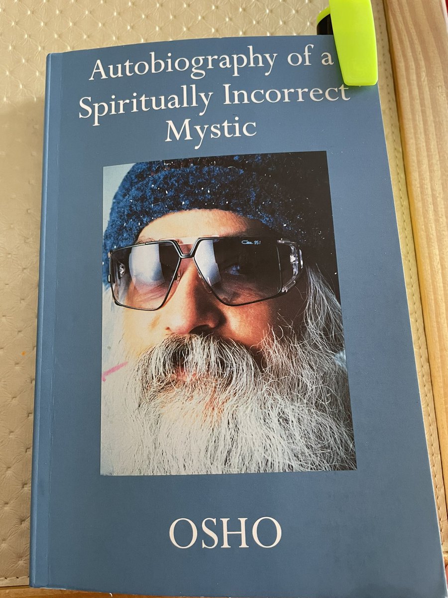 Now this one was a long overdue. #OSHO While growing up in the 80s