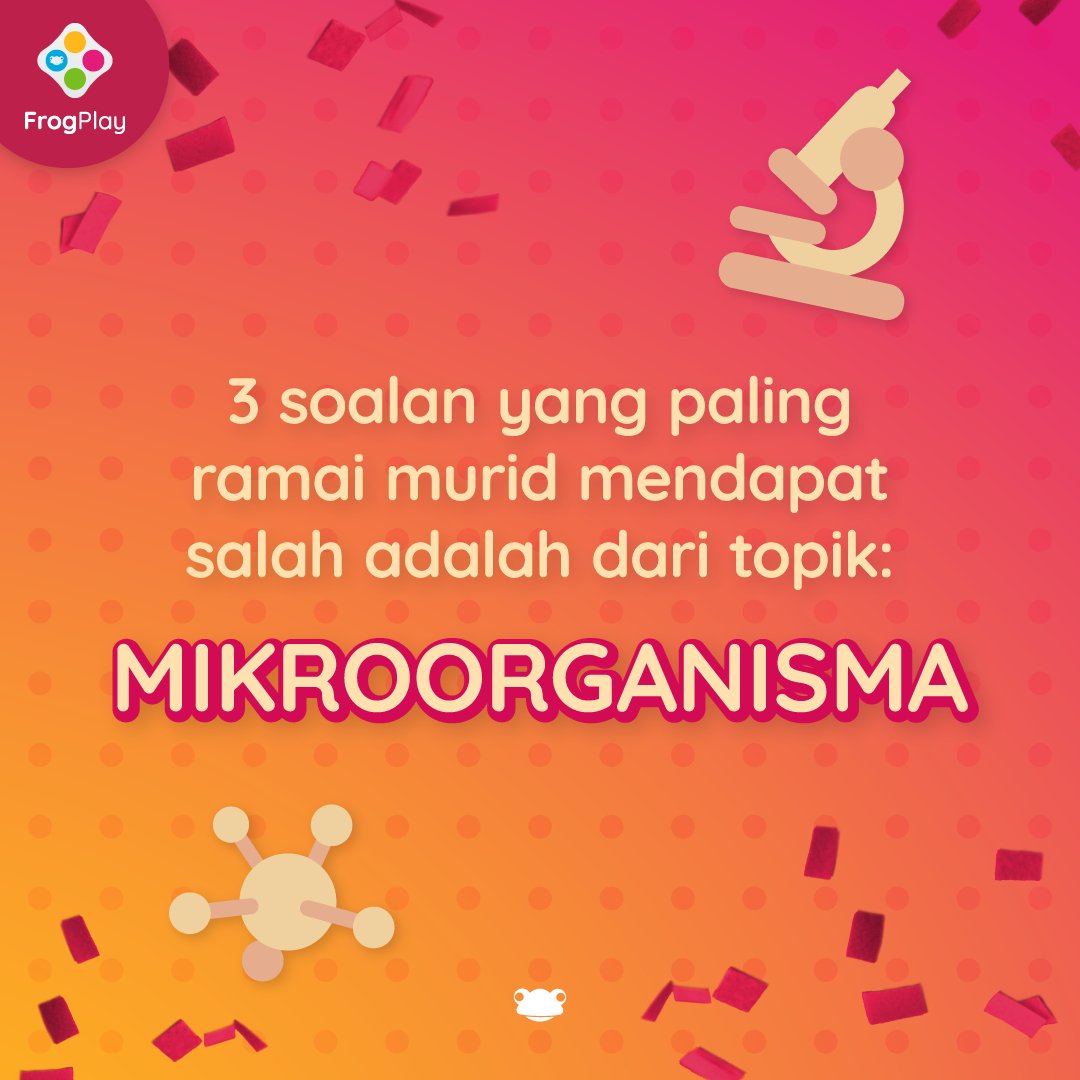 FrogAsia's tweet photo. Ramai murid masih keliru tentang topik sains ini 😥
Jom jawab soalan kuiz ini! Komen jawapan anda di ruangan komen!!💪🏻Gunakan #FrogPlay dan untuk ‘check’ jawapannya!  
📲Muat turun aplikasi FrogPlay dari Google Play Store atau Apple App Store. 
#education #pdpr #belajardarirumah https://t.co/yZXN8Ye1WM
