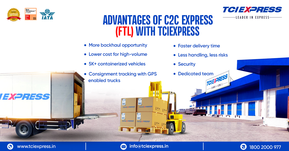 TCIExpressLtd's tweet image. Our #C2CExpress service offers #FTL with Single &amp;amp; Milk run options. No size or weight restrictions are implied allowing your business cost-effective &amp;amp; efficient services.
Book your #FTLservices tciexpress.in/book-shipment.… with vehicle placement within 12 hr. of the order confirmation