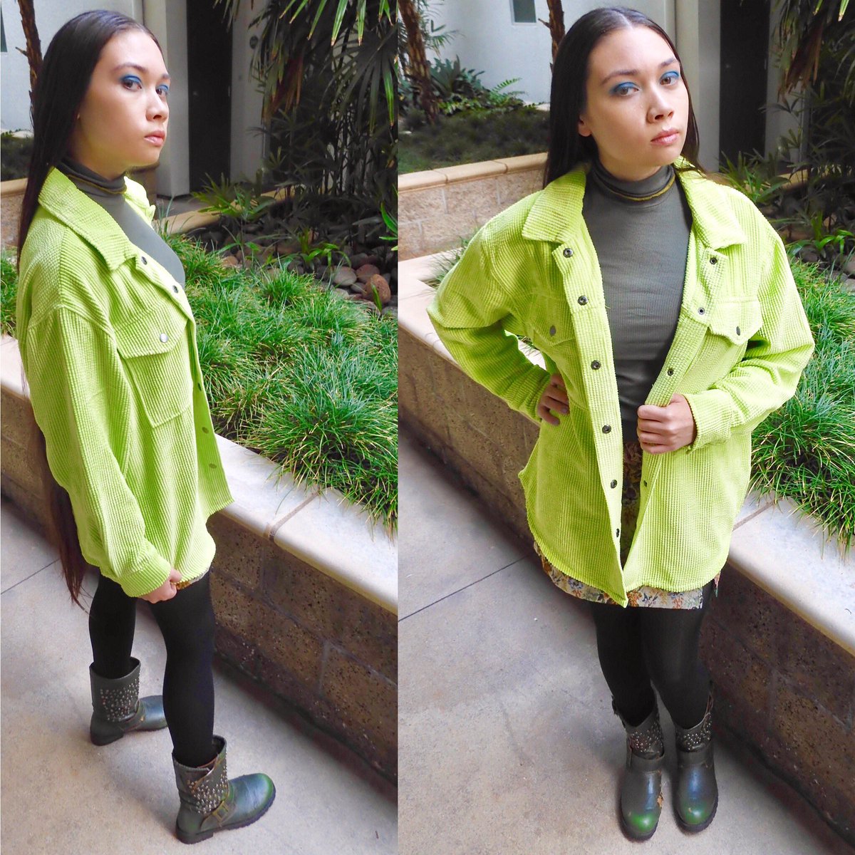 Queenie4ever's tweet photo. Green & skirt #BrandedContent #Sozie #Influencer #UserGeneratedContent #OOTD #StyleDiaries #OutfitGoals #StyleofTheDay #OutfitInspiration #WhatIWore #StyleGuide #TargetStyle #Target #ShareMyTargetStyle #efmm #jacket #shirts https://t.co/BiHNs9qIGB