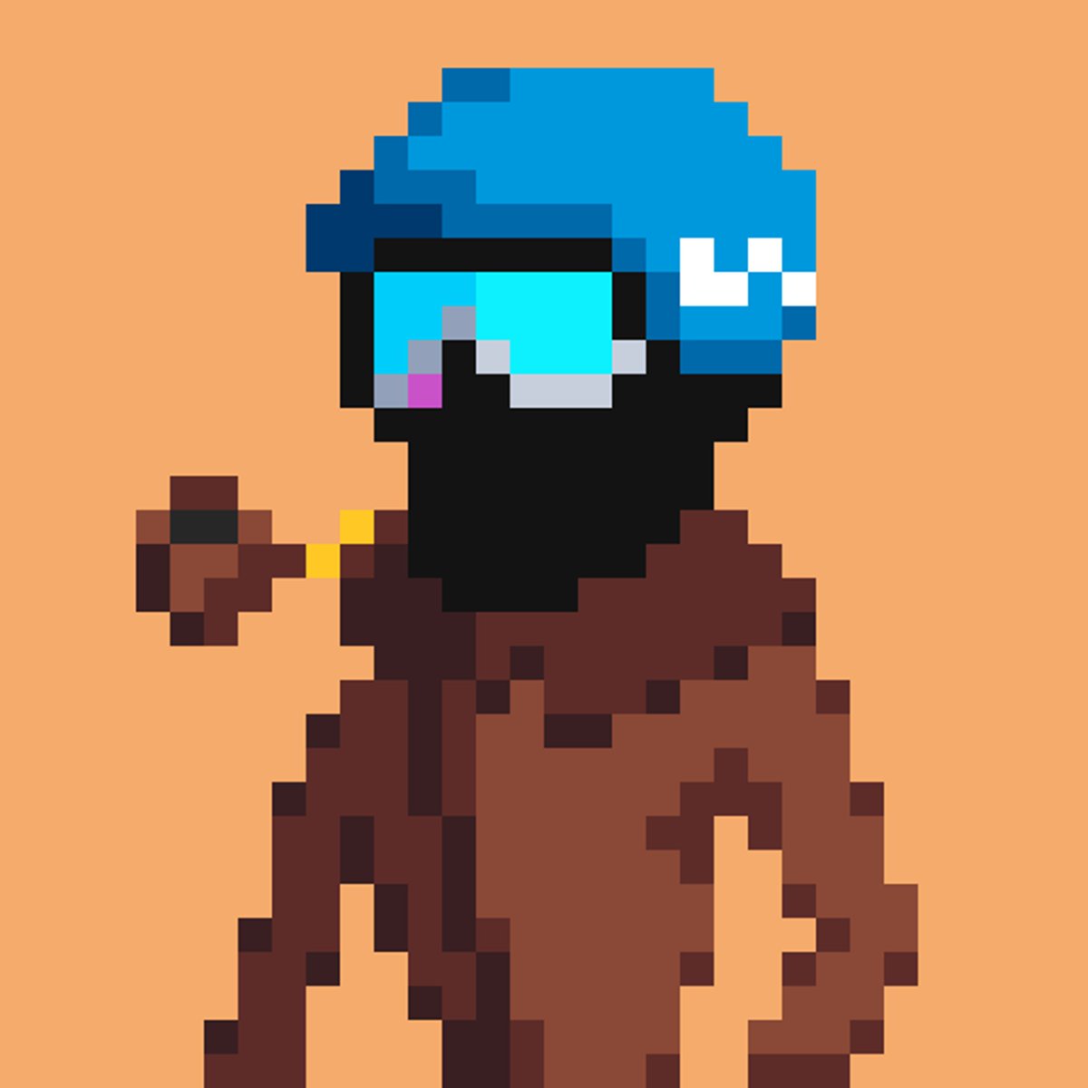 <a href="/HollowSoldiers/">Hollow Soldiers | Mint: Closed</a> This guy's ready for action and the breaks in between.
Roamer don't know whats coming