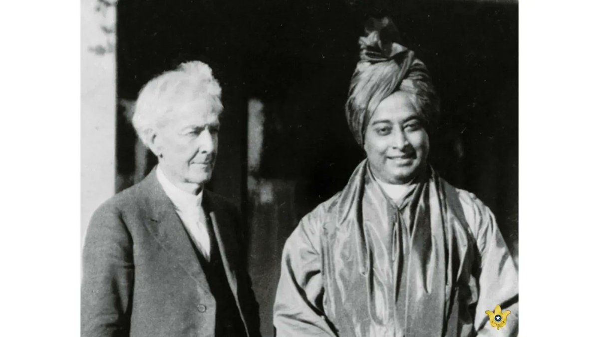 yoganandayss's tweet photo. On this day in 1924, Paramahansa Yogananda met the world-renowned horticulturist, Luther Burbank, at his home in Santa Rosa, California. Yogananda later dedicated his autobiography to the memory of this devoted student, describing him as “an American saint.”
#AY75 #LutherBurbank https://t.co/JnVdhWvmlh