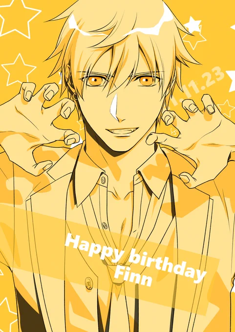 フィンお誕生日おめでとう～!お祝いイラストです🎂
#フィン28歳おめでとう
#プラプロ 