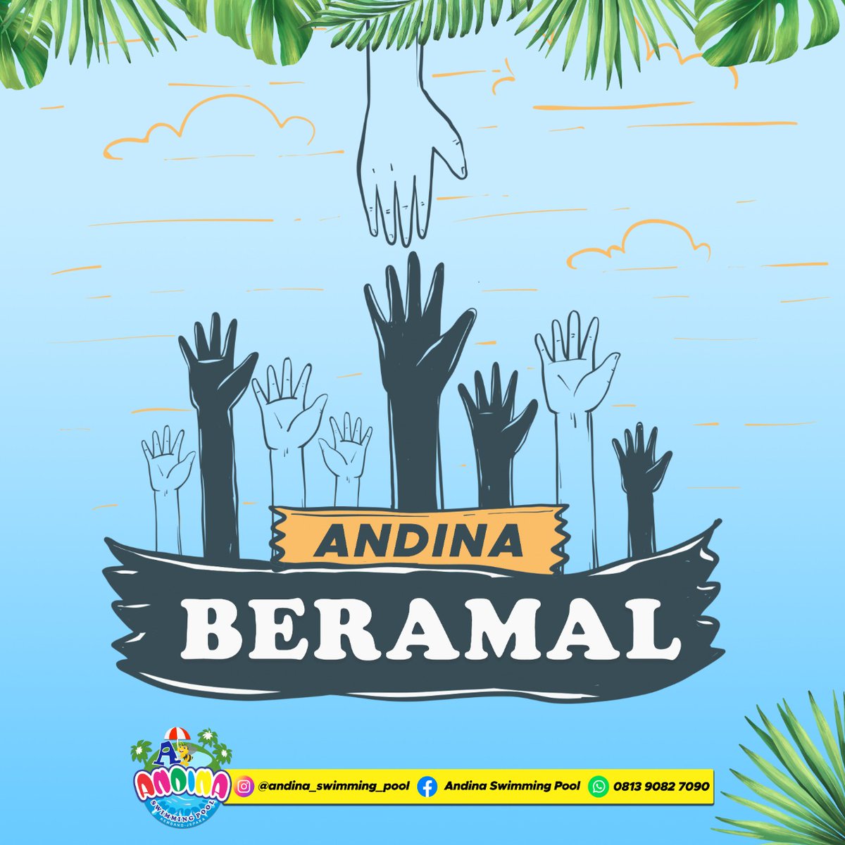 AndinaPool's tweet photo. Assalamu'alaikum

Andina ingin berbagi nih dengan tema Jumat berkah. Kalian bisa infokan kepada teman di seluruh area Jepara, bahwa setiap hari Jumat Andina menyediakan tiket renang dan makan GRATIS untuk 50 yatim piatu di area kabupaten Jepara. https://t.co/eKwIfSNizd