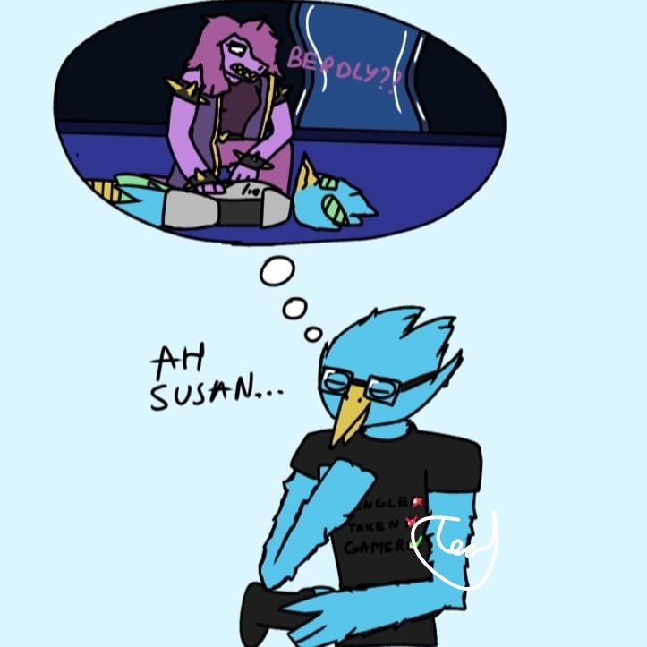 PixelTeal's tweet photo. "ah susie..." #DELTARUNE #noelleholiday #berdley #krisdeltarune #susiedeltarune https://t.co/LVsubqrfIU