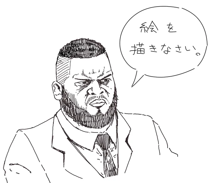 いいアイデアが浮かんだら即座にラフを描け委員会委員長、ウィリー・モー・ペーニャ。 