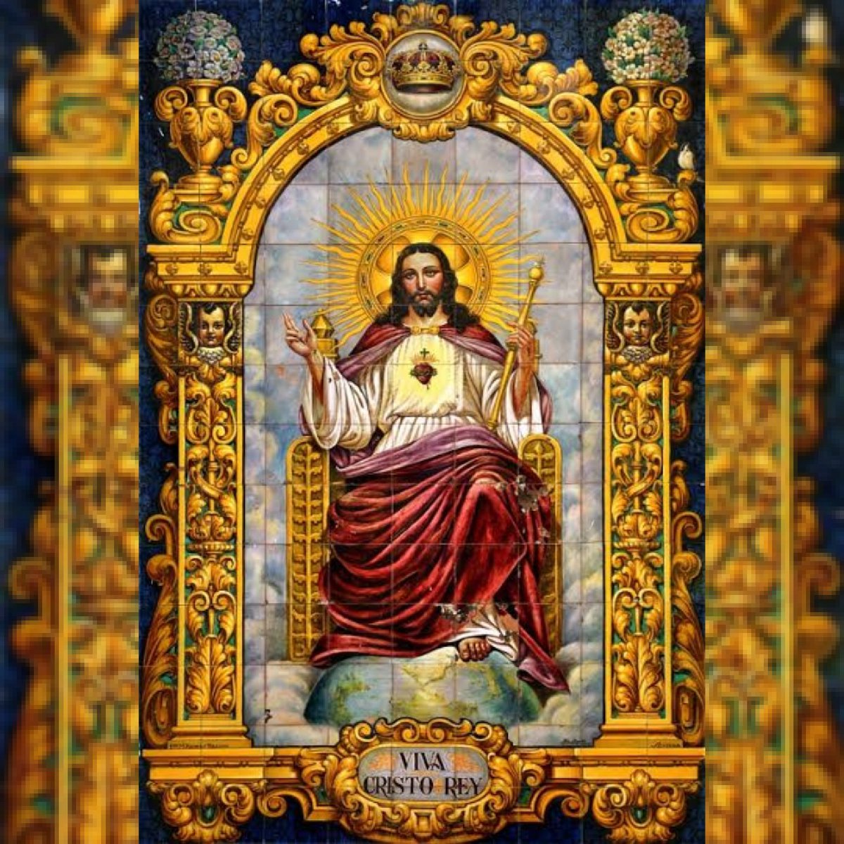 ¡Viva Cristo, Rey del Universo! ¡Reine por siempre y por doquier!  Somos los hijos de los cristeros que el liberalismo, la masonería, el ateísmo y el Estado no pudieron callar. Encargados de expandir su Reino por toda la tierra y todo lugar 🙌🏽🧎🏽🙏🏽 #CristoRey #VivaCristoRey