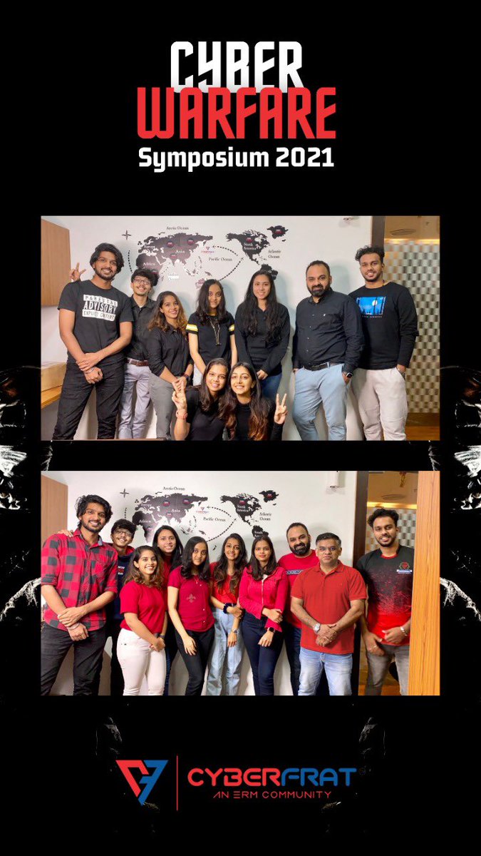 gauvbatra's tweet photo. "Alone we can do so little, together we can do so much." --Helen Keller

I am proud of you guys.. Each one of you have done a fantabulous job to make this event a great success. Keep Rocking!!

#cyberfrat #cyberwarfare @CyberFrat https://t.co/2ZUn1Ekkw3