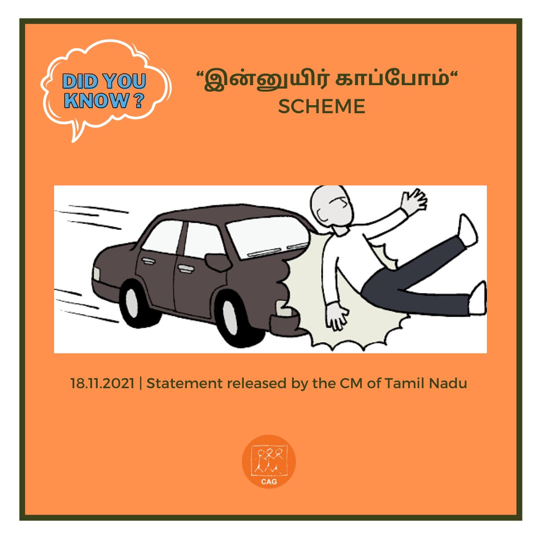 CAGChennai's tweet photo. Stressing the importance of reducing the fatality rate in #TamilNadu which is at 23.9% per lakh population, CM @mkstalin proposed various #roadsafety initiatives &amp; schemes. We welcome this move &amp; encourage the State to action it with immediacy. 
#StreetsForLife #PostCrashResponse https://t.co/MR9reskLrO