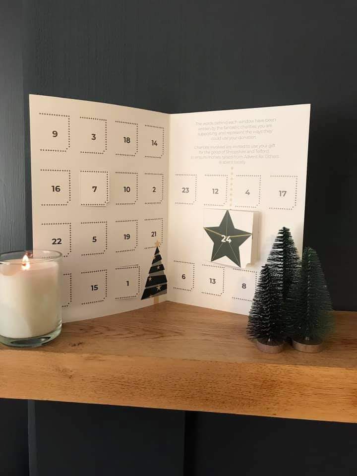 SignalCharity's tweet image. Don't forget to order your Advent for others Christmas calendar, supporting 24 local Shropshire charities🎄 @AdventForOthers adventforothers.squarespace.com