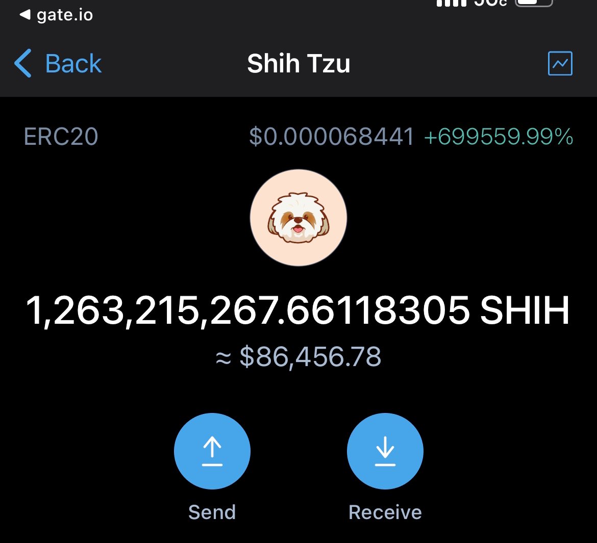 kemousa2's tweet photo. @ShihTzuSolana it’s real and trust wallet 0.000068 ??? https://t.co/tAzz5J9mx1