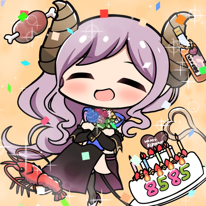 メアリさん誕生日おめでとうございます!!今日の主役!!
#メアリ誕生日おめでとう
#メアリのメモリー 