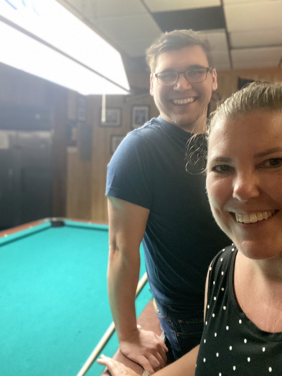 WhiteSoxJoy's tweet photo. Me and the birthday boy just won three games in a row #mommastillgotit #poolqueen https://t.co/97h4iqhQ0p