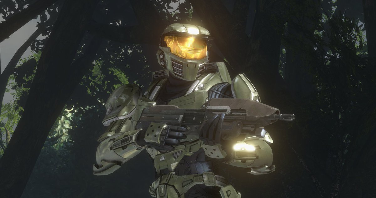 TheChunkierBean's tweet photo. Ever wanted to see MKIV in Halo 3? Well here you go! This Installation 01 armor set modeled by @AbiSV1 is a real winner. 

*This mod is not affiliated with @Installation01* https://t.co/acAhcjE21Z