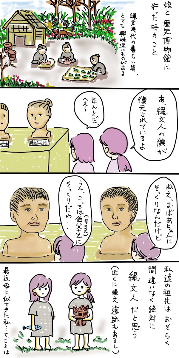 縄文人のtwitterイラスト検索結果