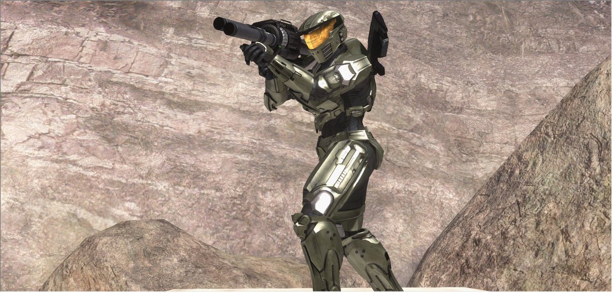 TheChunkierBean's tweet photo. Ever wanted to see MKIV in Halo 3? Well here you go! This Installation 01 armor set modeled by @AbiSV1 is a real winner. 

*This mod is not affiliated with @Installation01* https://t.co/acAhcjE21Z
