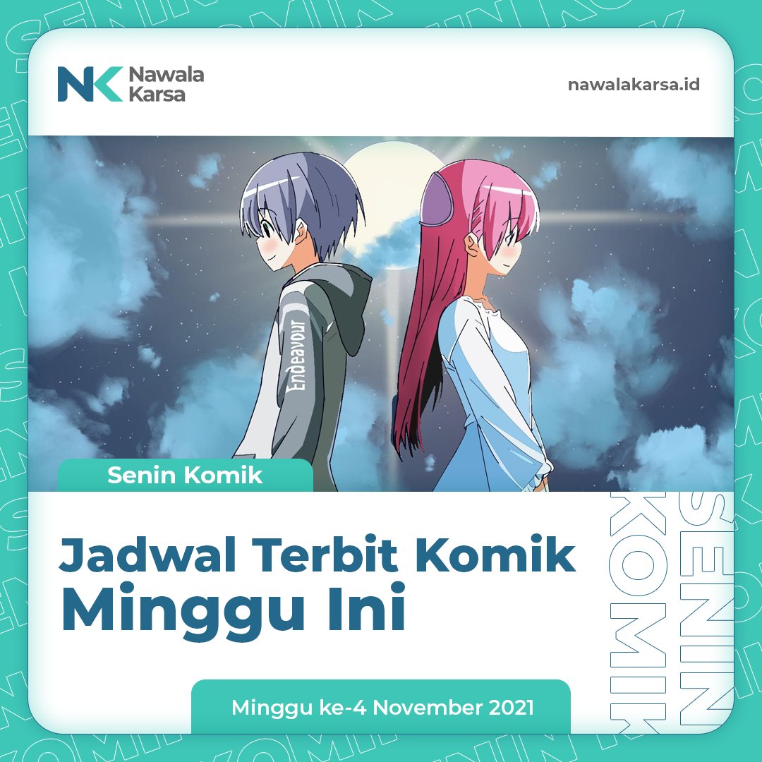 dotplus_id's tweet photo. Ya, balik lagi di rubrik #seninkomik untuk minggu keempat November! Wah, tak terasa ya akhirnya sudah sampai di minggu keempat aja...
#jadwalterbit #komik #NawalaKarsa https://t.co/McmotpQ5gb
