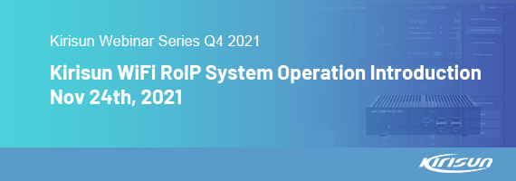 kirisun2's tweet photo. Join us today on our webinar for this week: Kirisun WiFi RoIP System Operation Introduction
Register: https://t.co/77SRNrrJFu

#Kirisun #wifi #radios #communication #twowayradio https://t.co/JB0l2e5cRc