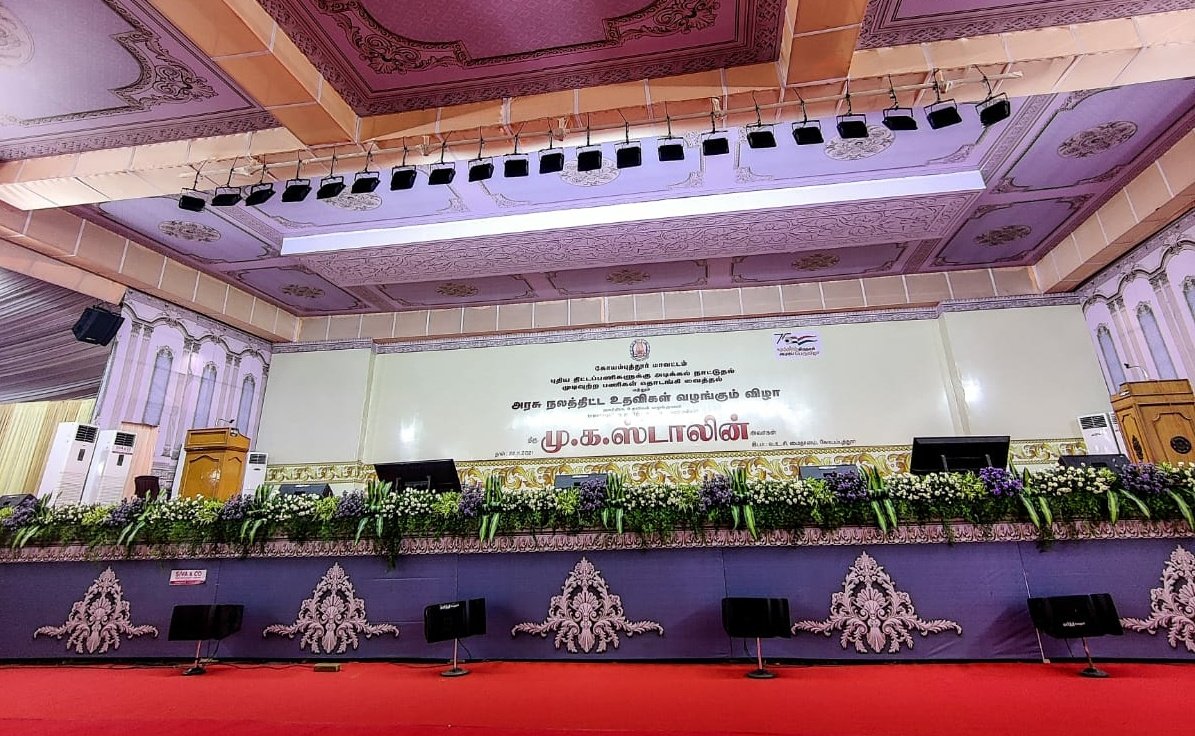 imanojprabakar's tweet image. முதல்வர் புகைப்படம் இல்லா அரசு விழா 

இடம் : கோவை