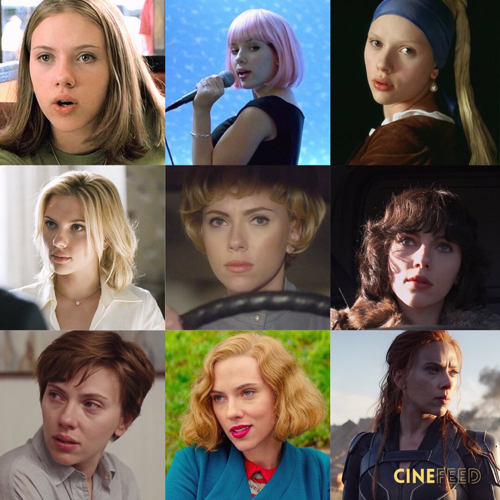 Happy Birthday to the amazing Scarlett Johansson!

Can you name all of her films in the picture? 