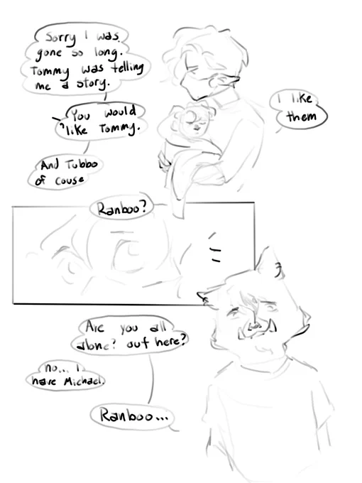 Ranboo and Michael's backstory (2/3) 