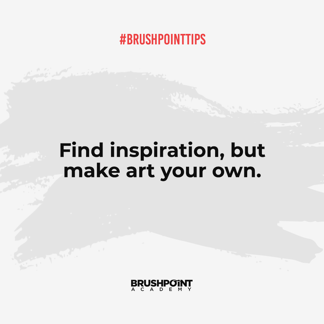 BrushpointAcad's tweet photo. #brushpointtips
It's important to get inspired, but remember that they are just part of you recipe in creating your own masterpieces.
#quotes #dailyquotes #inspiration #motivation #art #tips #arttips https://t.co/Ni9oTUEAKp