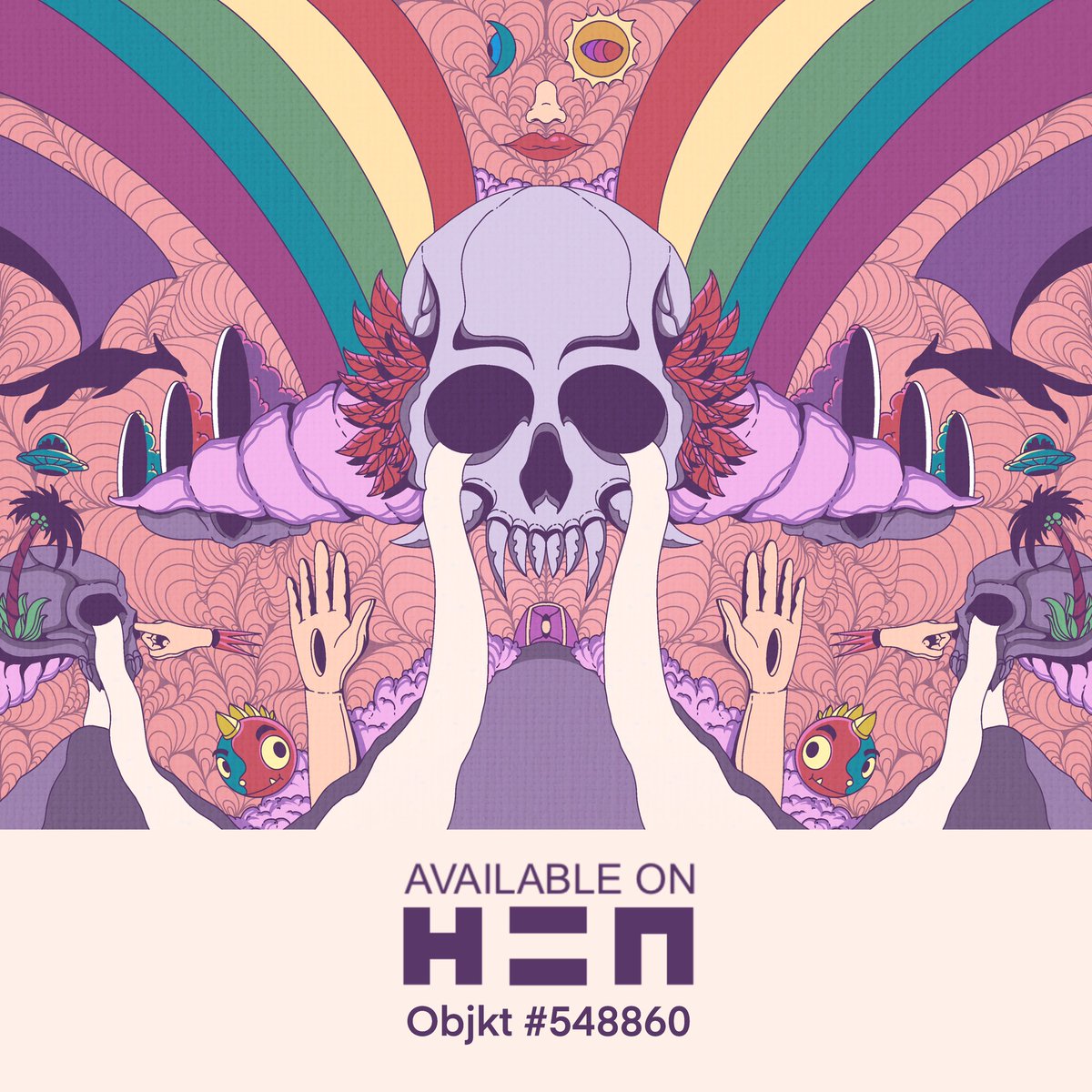 "I'm Not Sad"
Dropping on🔥
<a href="/hen_community/">(previously hicetnunc-community)</a> <a href="/objktcom/">objkt</a>

Objkt #548860
10 Eds
0.5 $XTZ

hen.teztools.io/objkt/548860
objkt.com/asset/hicetnun…

#NFTartists #NFTCommunity #nft #nfts #nftart #alienswarm #illustrationart #characterdesign #NFTcollections