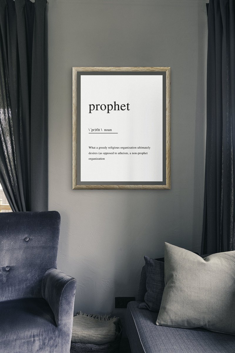 WorldDigiShop's tweet photo. 🐣. Offer Xtras! Prophet Definition Poster, Digital Poster, Home Prints, Prophet Prints, Printable Wall Art, Word Definition, Prophet sign for $3.00 #MotivationPoster #QuotePosters https://t.co/tcqgMVNlAa