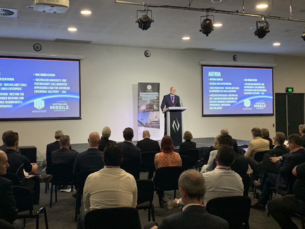 QDSAlliance's tweet photo. A sneak peak into our GWEO Information session held at @NIOA_Australia on Friday attended in person and nationally via teleconference link.
The first of many feather’s in the cap for the #QDSA team.
#QDSAColloaboration #sovereigncapability https://t.co/AvUddW1cmn