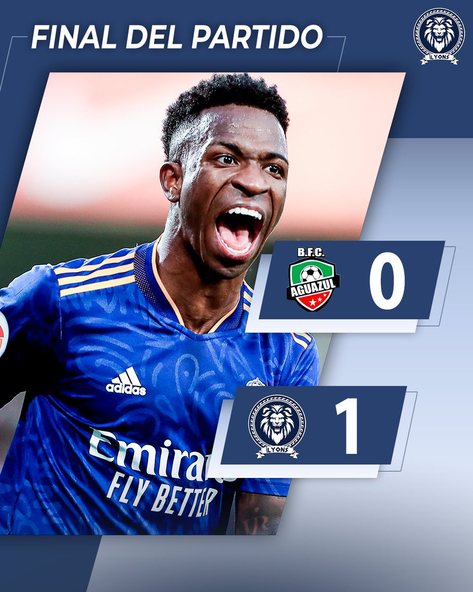 iLyonSss's tweet photo. 🔥 𝙍𝙀𝙎𝙐𝙇𝙏𝘼𝘿𝙊 𝙁𝙄𝙉𝘼𝙇 🔥

⏱ ¡FINAL DEL PARTIDO! 

#iLyons 🦁

#ProClubs | #Xbox | #eSports | #FIFA22 | @LigaVirtualPro_ https://t.co/kP7G41E4dk