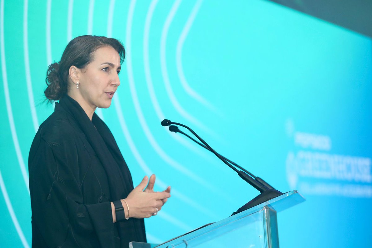 mariammalmheiri's tweet photo. I am pleased to announce the launch of the Greenhouse Accelerator: MENA Sustainability Edition in partnership between MOCCAE and @PepsiCoArabia. https://t.co/611lpnWKsf