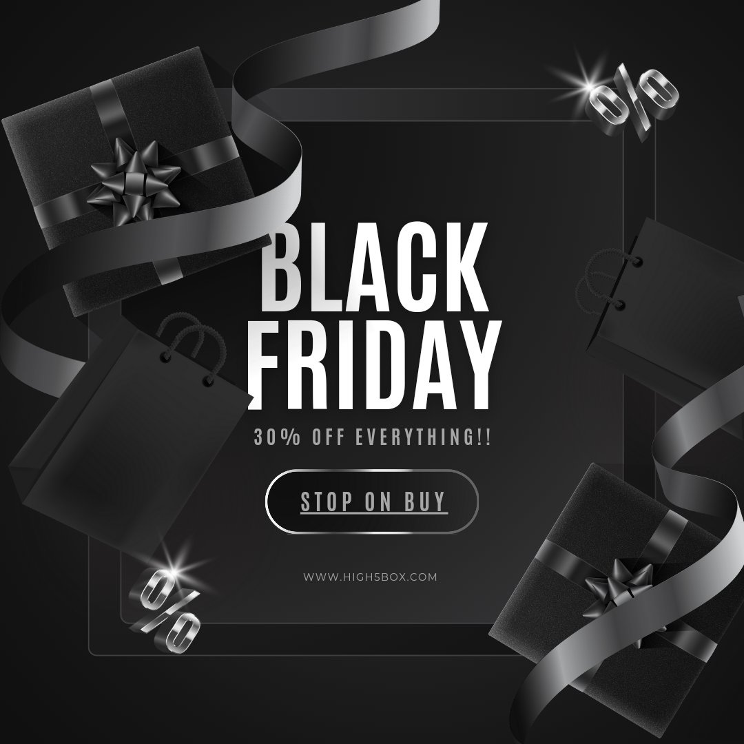 HIGH5BOX_CANADA's tweet photo. Get ready for HIGH5BOX'S biggest sale of the year.
STARTS FRIDAY NOVEMBER 26 2021 
#high5box #BlackFridayDeals #smokersonly #Canada #NovaScotia #edmonton #Calgary #Montreal #Toronto #Vancouver #subscriptionbox https://t.co/MgJdbYzqiU